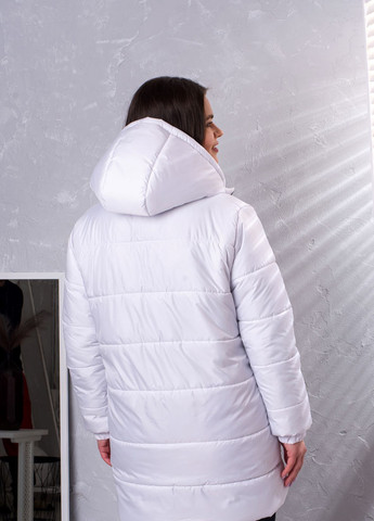 Белая демисезонная куртка женская осенняя к-012 SoulKiss k-012