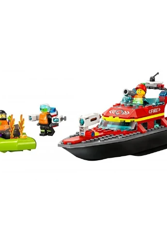 Конструктор Лодка пожарной бригады 60373 Lego (257875070)