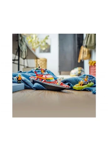 Конструктор Лодка пожарной бригады 60373 Lego (257875070)