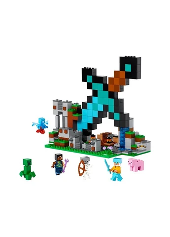 Конструктор Minecraft Форпост із мечем 21244 Lego (257875131)