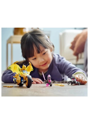 Конструктор Ninjago Мотоцикл Золотого Дракона Джея 71768 Lego (257875066)