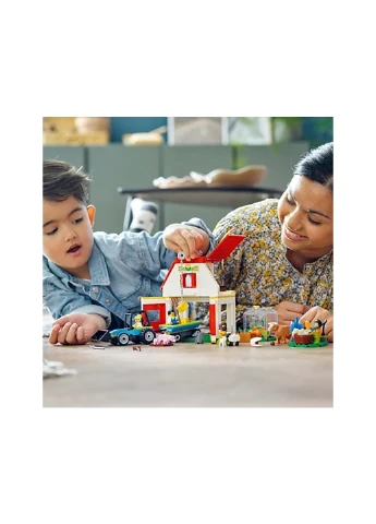 Конструктор City Тварини на фермі та у хліві 60346 Lego (257875111)