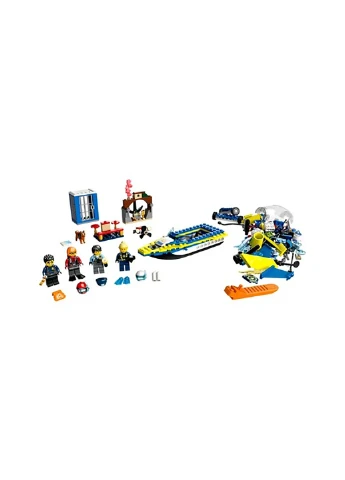 Конструктор City Детективные миссии водной полиции 60355 Lego (257875113)