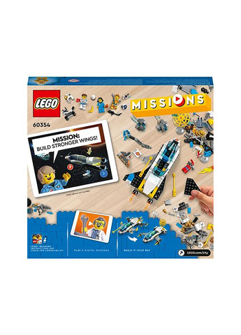 Конструктор City Місії дослідження Марсу на космічному кораблі 60354 Lego (257877700)