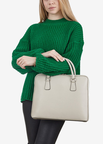 Сумка для ноутбука жіноча шкіряна велика на блискавці Briefcase Regina Notte (257867104)