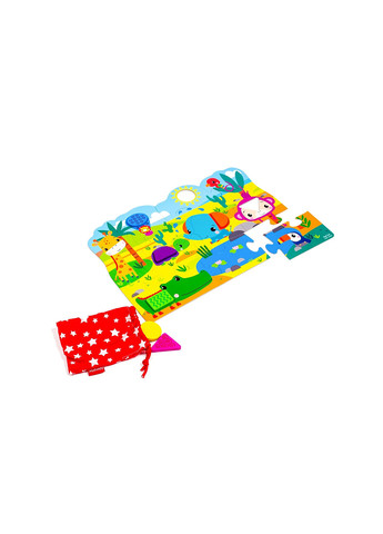 Пазл Fisher-Price. Maxi puzzle & wooden pieces Vladi toys vt1100-01 (257895440)