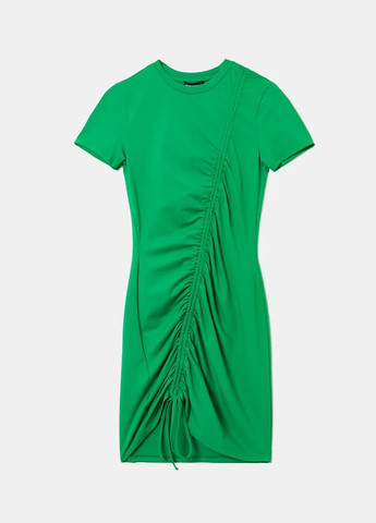 Зеленое кэжуал платье Tally Weijl однотонное