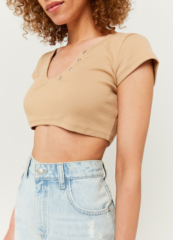 Топ Tally Weijl Printed T-Shirts - KNIT TOP - (257939855)