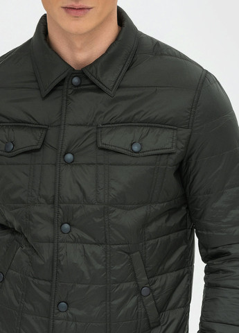 Оливковая (хаки) демисезонная куртка легкая Astoni SONAR