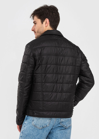 Черная демисезонная куртка легкая Astoni SONAR