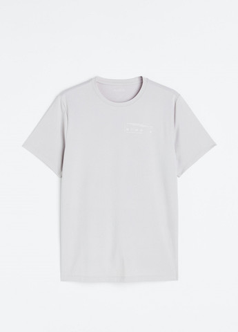 Светло-серая футболка H&M