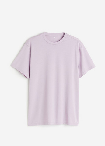 Светло-фиолетовая футболка H&M