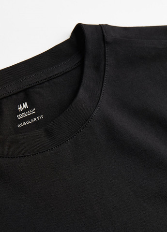 Чорна футболка H&M