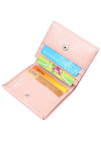 Компактний жіночий шкіряний гаманець з монетницею 10,5х10х2 см Karya (257936740)