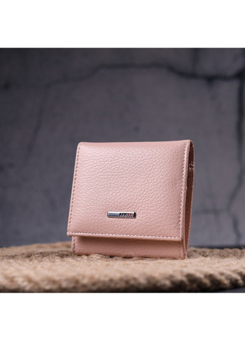 Компактний жіночий шкіряний гаманець з монетницею 10,5х10х2 см Karya (257936740)
