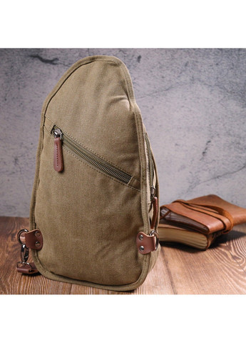 Оригінальна чоловіча сумка через плече із текстилю 21х28х9 см Vintage (257936326)