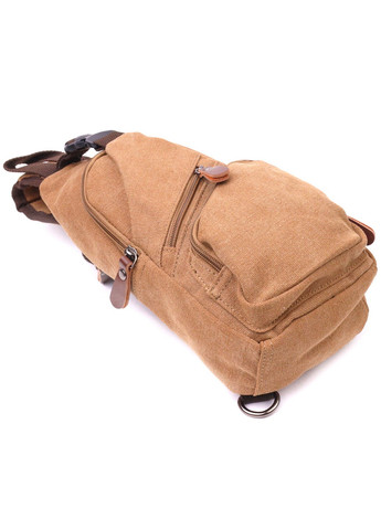 Практична чоловіча сумка через плече із USB кабелем текстильна 15х31х6 см Vintage (257936342)