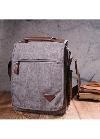 Мужская сумка через плечо из текстиля 15х32х8 см Vintage (257936356)