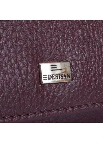 Женский кожаный кошелек 12,6х9х2,5 см Desisan (257937514)