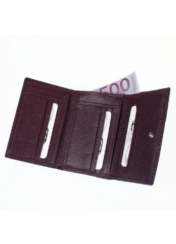 Женский кожаный кошелек 12,6х9х2,5 см Desisan (257937514)