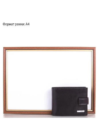 Чоловічий шкіряний гаманець 12х9,5х2,2 см Karya (257937474)