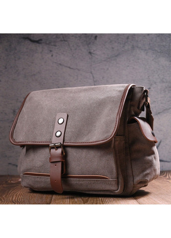 Практична горизонтальна чоловіча сумка із текстилю 17х24х13 см Vintage (257937254)
