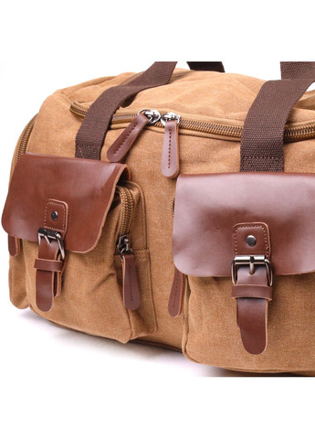 Удобная дорожная сумка из плотного текстиля 50х25х22 см Vintage (257937247)