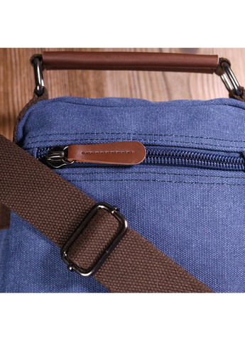 Отличная мужская сумка из плотного текстиля 21х24х9 см Vintage (257937232)