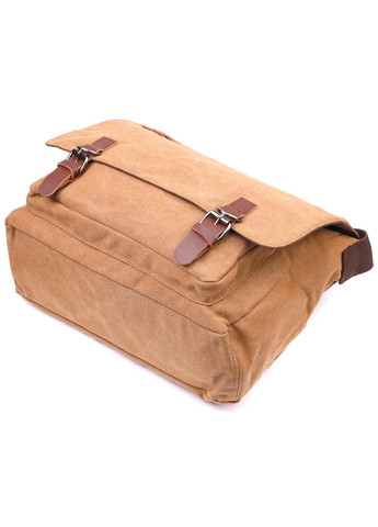 Большая сумка для ноутбука с клапаном из текстиля 36х33х10 см Vintage (257937251)