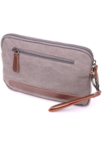 Мужская вместительная барсека из текстиля 24х16х3 см Vintage (257937223)