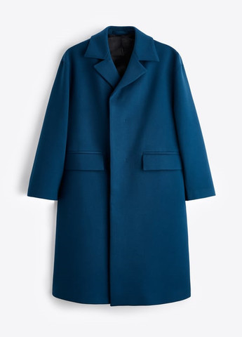Синє демісезонне Пальто Zara