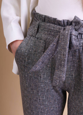 Серые кэжуал демисезонные брюки Anastasimo