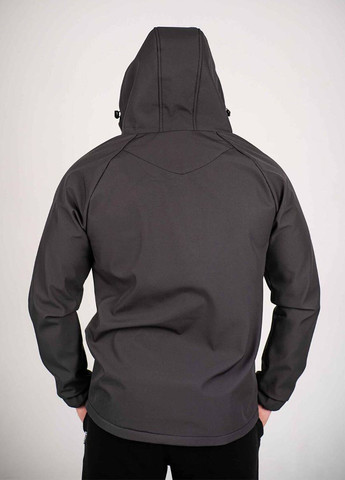 Сіра демісезонна куртка чоловіча protection soft shell Custom Wear
