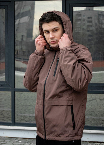 Коричневая демисезонная куртка escape Reload