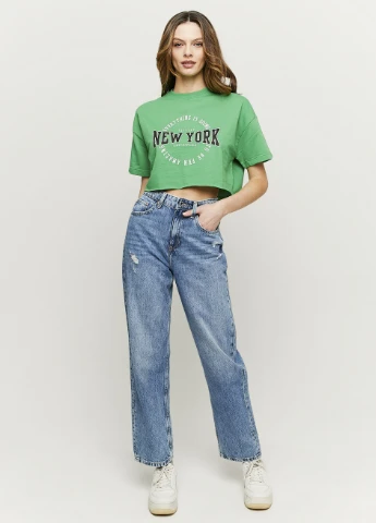 Футболка Tally Weijl Sweat Shirts - WOMEN KNIT SWEAT - (257972854)