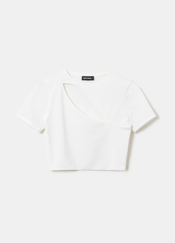 Біла всесезон футболка Tally Weijl Fashion T-Shirts - WOMEN KNIT TOP