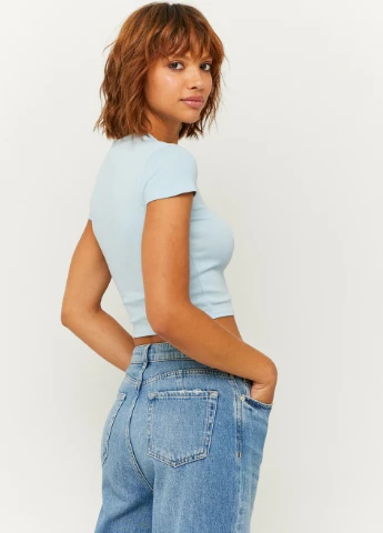 Футболка Tally Weijl Printed T-Shirts - KNIT WOMEN TOP - (257972844)