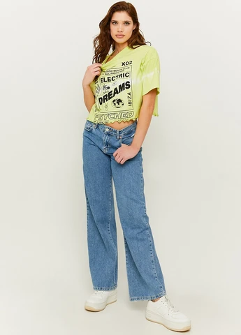 Футболка Tally Weijl Printed T-Shirts - KNIT TOP - (257972902)