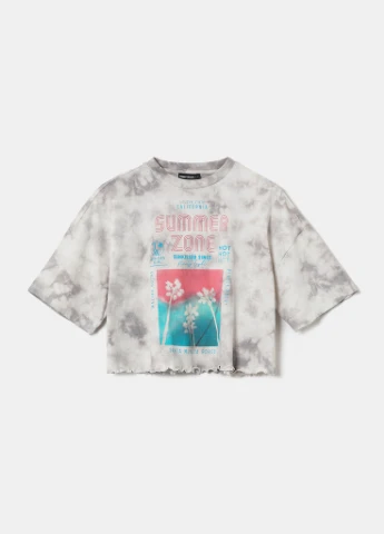 Футболка Tally Weijl Printed T-Shirts - KNIT TOP - (257972903)