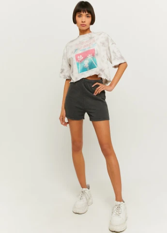 Футболка Tally Weijl Printed T-Shirts - KNIT TOP - (257972903)