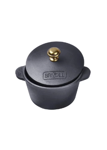 Кастрюля чугунная с подставкой 0,3 л H-03-Д Brizoll (258200858)