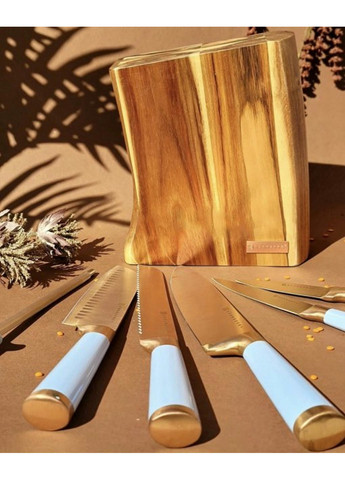 Набор ножей EB-11029-Blue 7 предметов голубой Edenberg комбинированные,