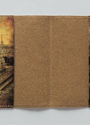 Обложка на паспорт гражданина Украины загранпаспорт Эйфелевая башня - Горгулья (эко-кожа) Po Fanu (257985300)