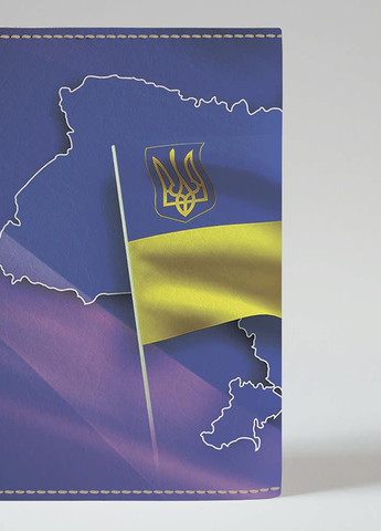 Обкладинка на паспорт громадянина України закордонний паспорт Мапа України (еко-шкіра) Слава Україні! Po Fanu (257985292)