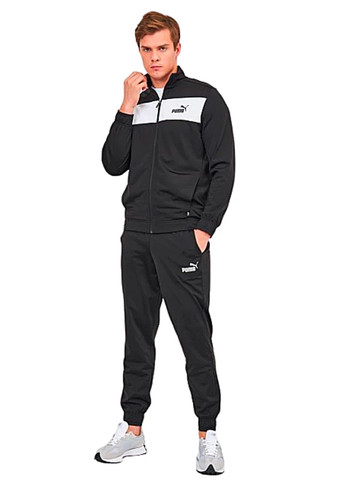 Черный демисезонный спортивный костюм poly suit cl 84584401 Puma