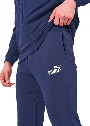 Синий демисезонный спортивный костюм clean sweat suit 58584106 Puma