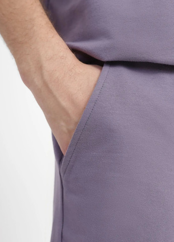 Серый летний комплект для мужчин футболка и шорты с шортами Роза