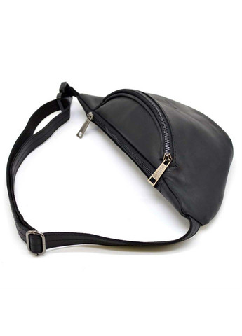 Шкіряна сумка на пояс із Чорної крейзі хорс бренду RA-3036-3md 14×36×8 TARWA (257996570)