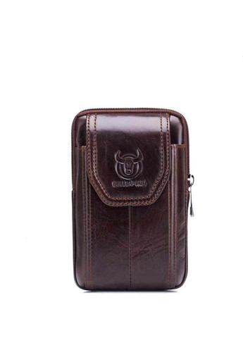 Напоясная сумка T1399 для смартфона из натуральной кожи 15.3 × 9.5 × 3 BULL (257996547)