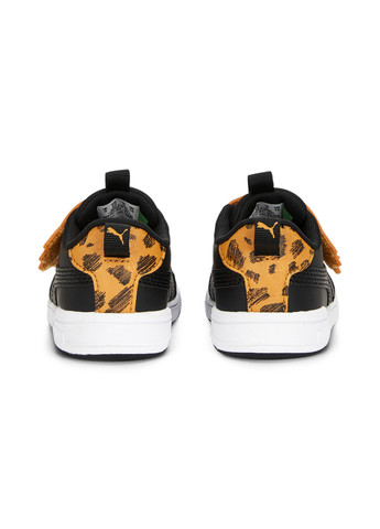 Черные детские кроссовки multiflex mates v sneakers baby Puma
